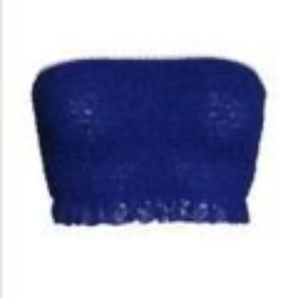 Free People Purple Bandeau Crop Top - Picture 5 of 5